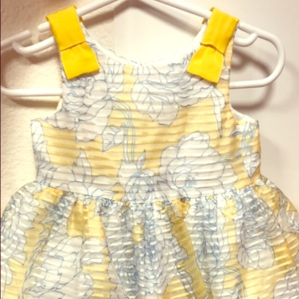 Janine & jack baby girl spring dress, 6-12mos